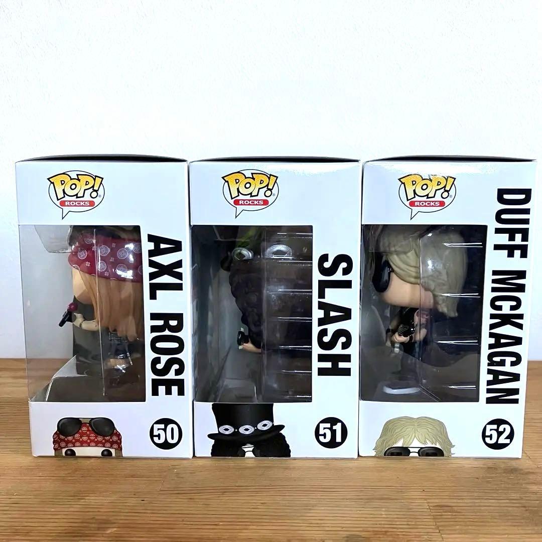 FUNKO POP GUNS N ROSESガンズ•アンド•ローゼスセット☆