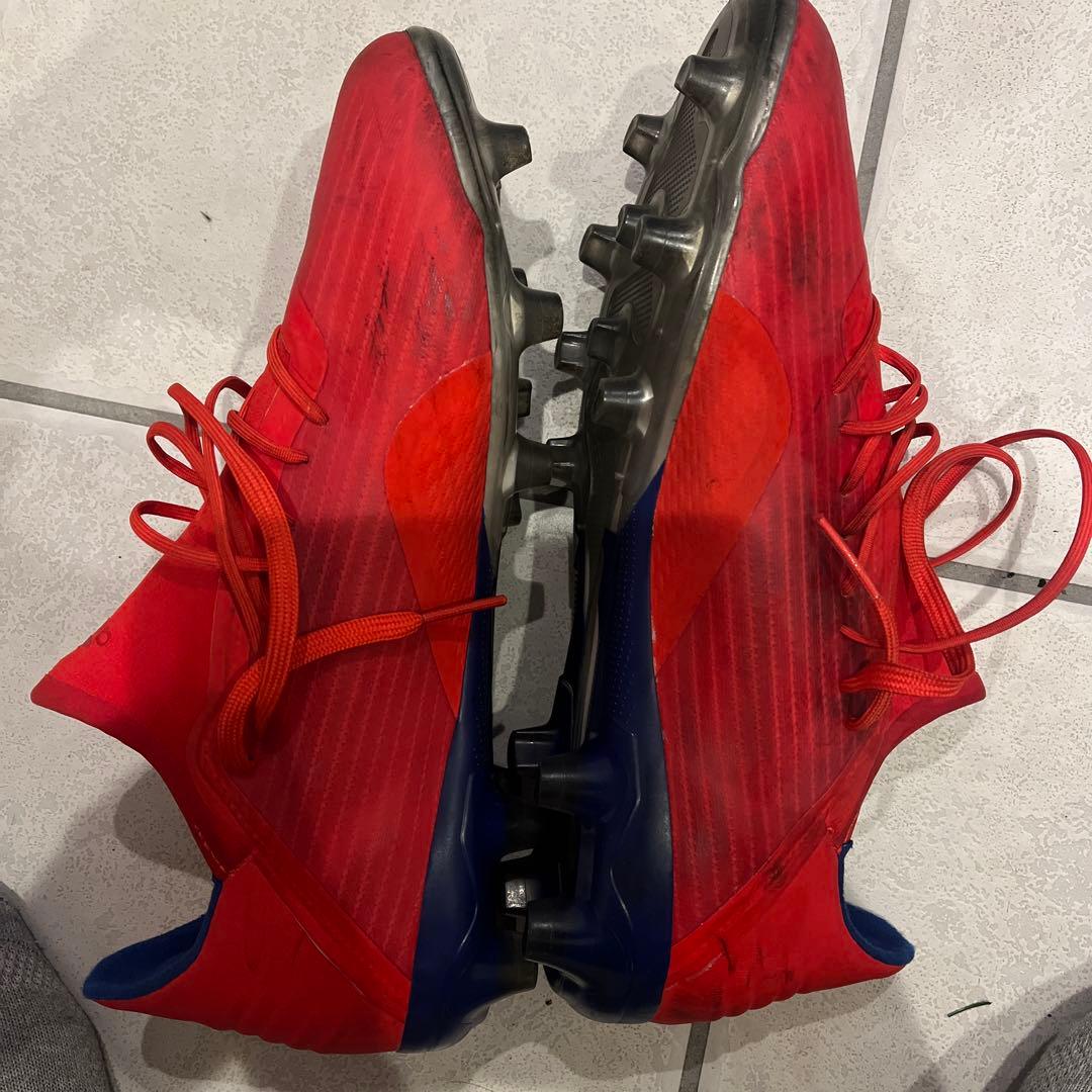 adidas アディダスX18.2 HGソール　1度使用のみ　サイズ27.0