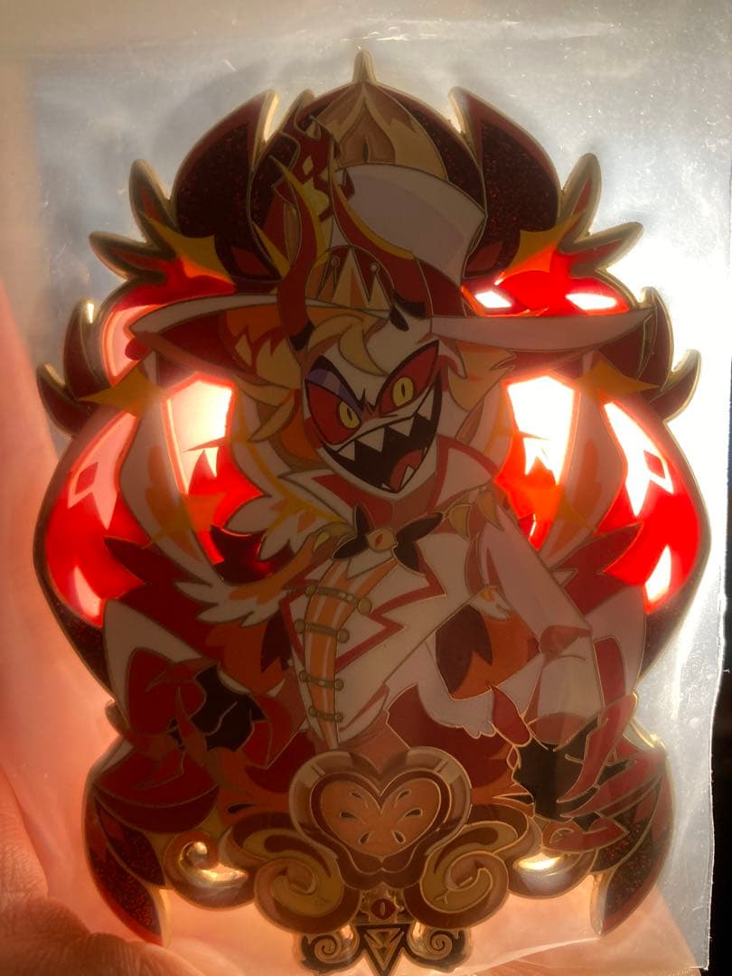 ハズビンホテルHazbin HotelピンバッジLucifer ルシファー