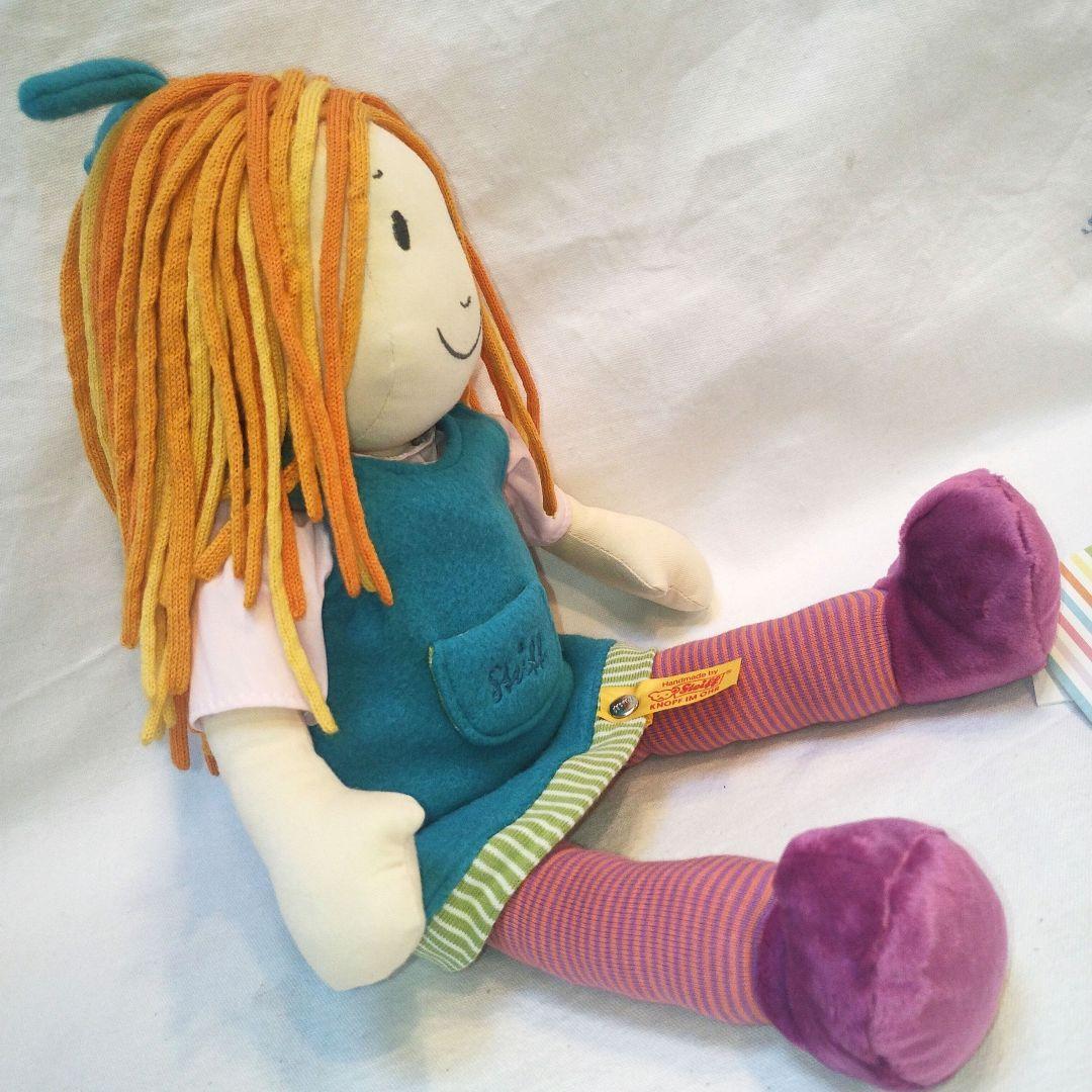 【新品/Steiff】シュタイフ Frieda 女の子 ぬいぐるみ