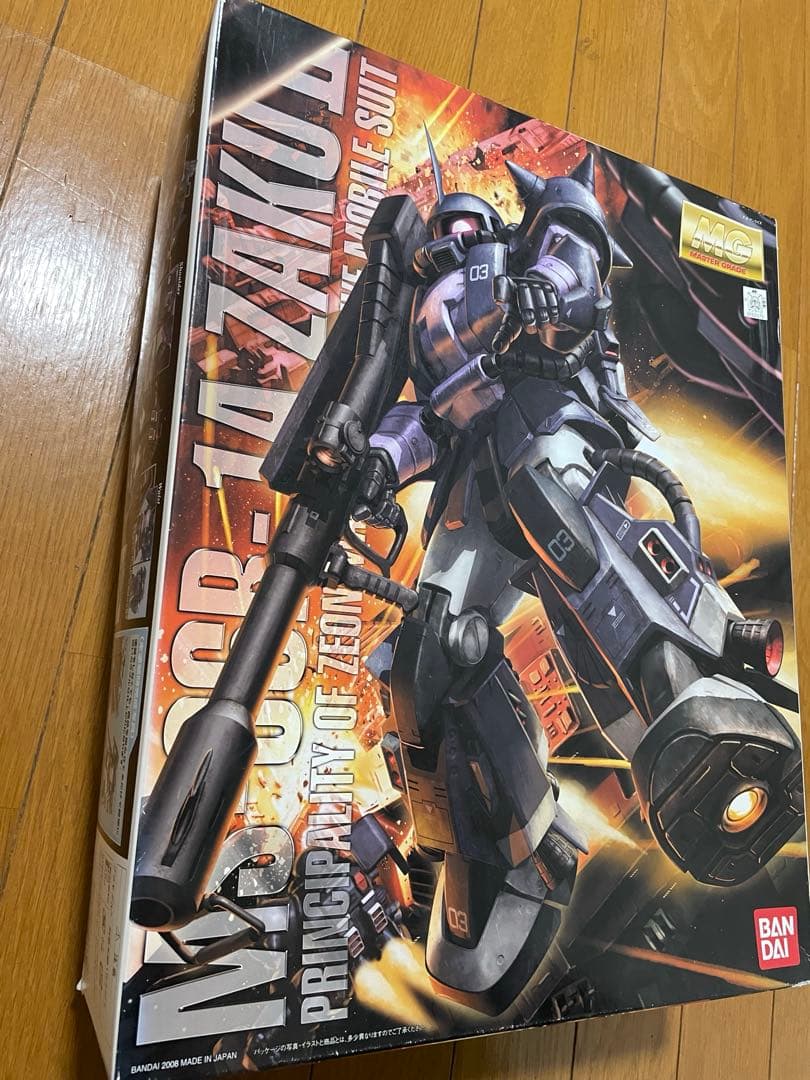 【オリジナル塗装、完成品】ザクII 黒い三連星仕様 Ver.2.0