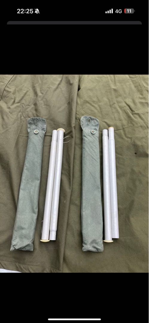 白*孝様 ポーランド軍幕　サイズ2 2枚組