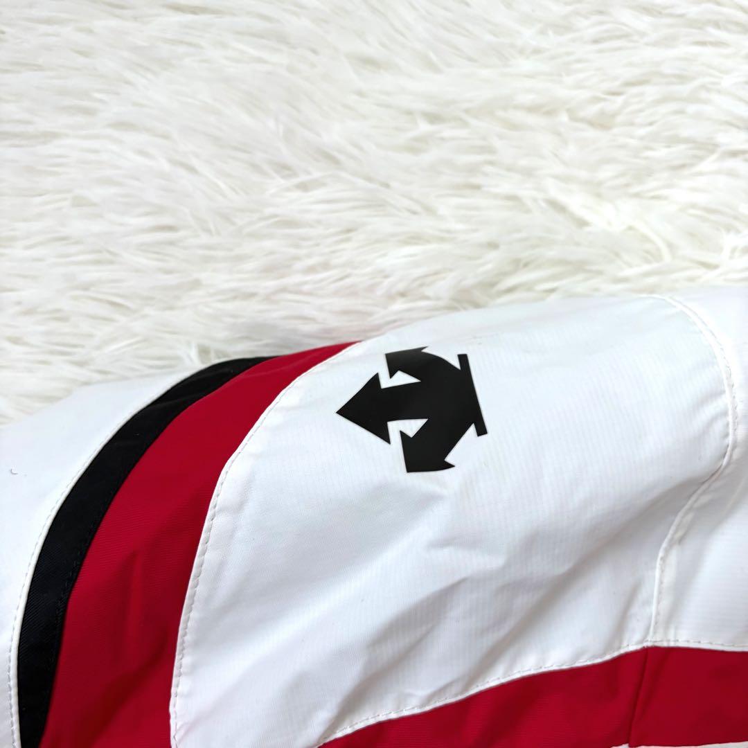 美品☆DESCENTE デサント スキーウェア　上下セット　メンズ　XO 白　黒