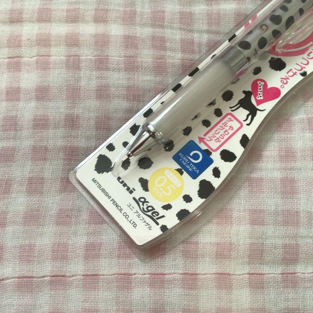 三菱 ユニ シャーペン 0.5mm クルトガ αゲル ダルメシアン 白 限定