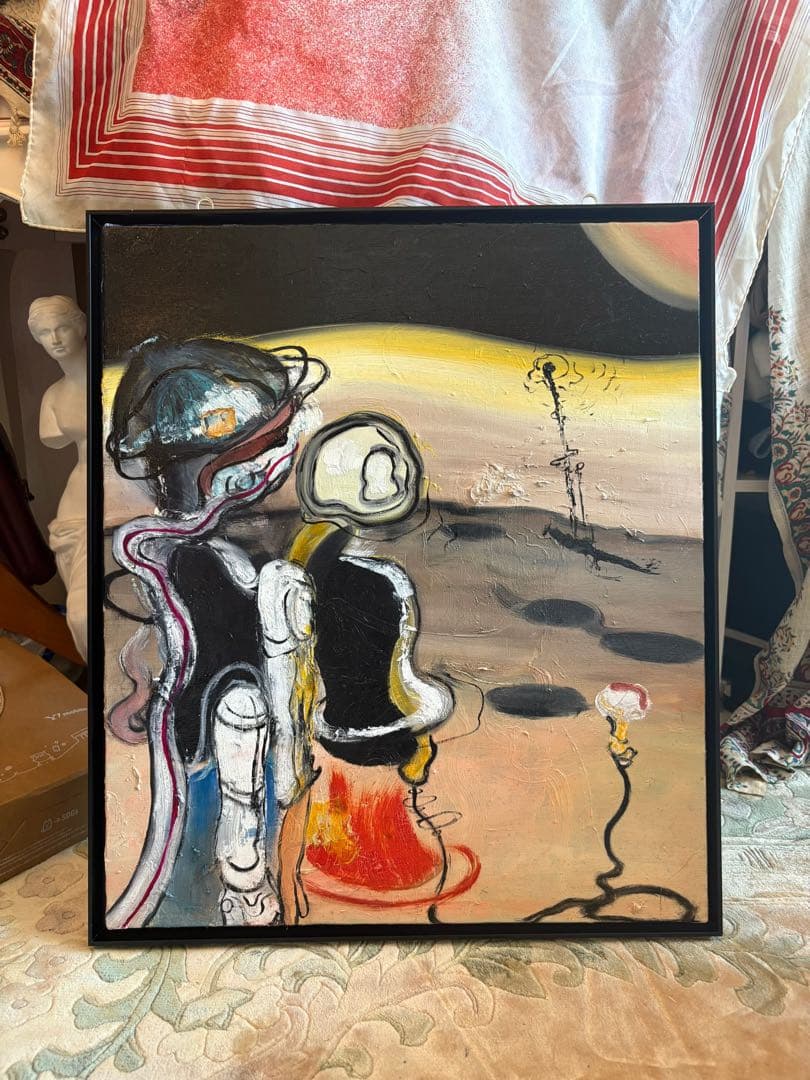 油絵　（自作）