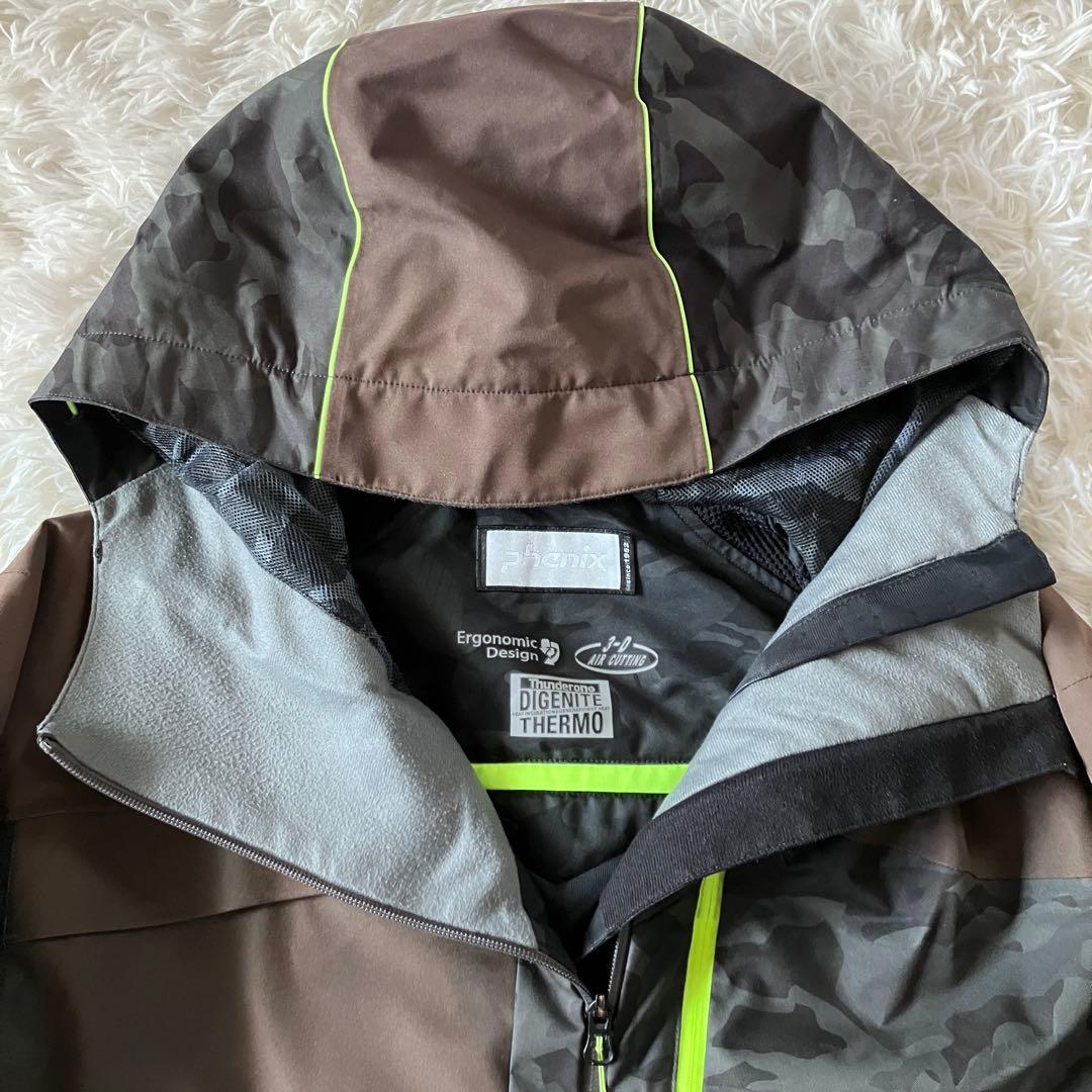 #E12✨phenixフェニックス ✨カモフラ スキーウェア 上下 メンズM