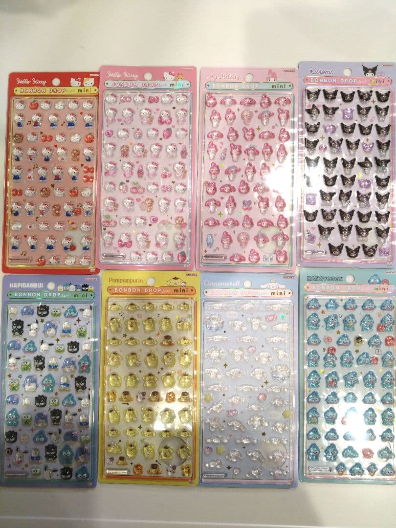 正規品　ボンボンドロップシール　ミニ　サンリオ　全種　ボンドロ