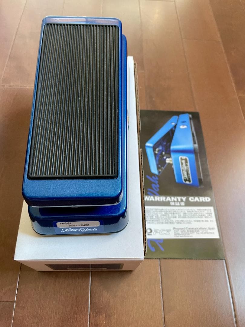 ギター Xotic XW-2 Wah llic Blue John Mayer