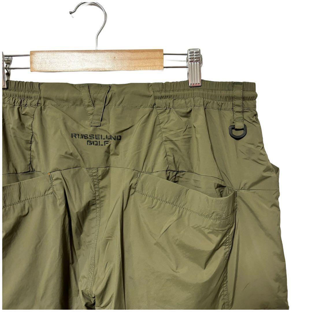 新品 ラッセルノ ゴルフ コンバット ポケット ナイロン セットアップ L 5