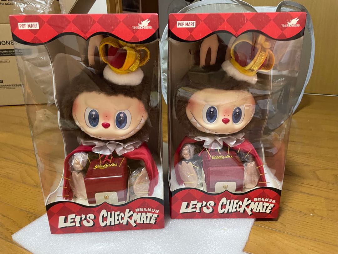 ぬいぐるみ POP MART Labubu LET'S CHECKMATE