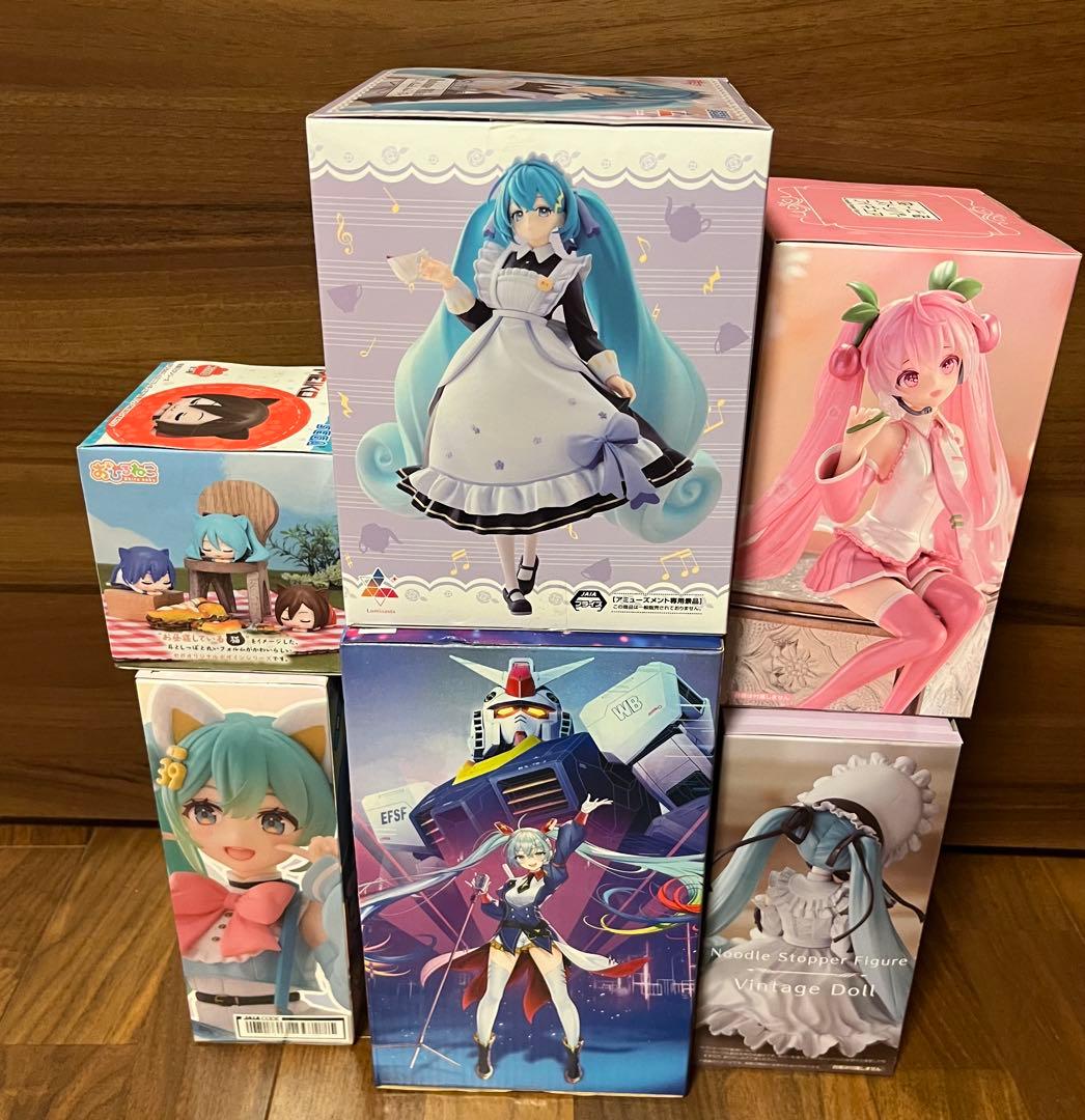 初音ミクシリーズ フィギュア まとめ売り 6体セット