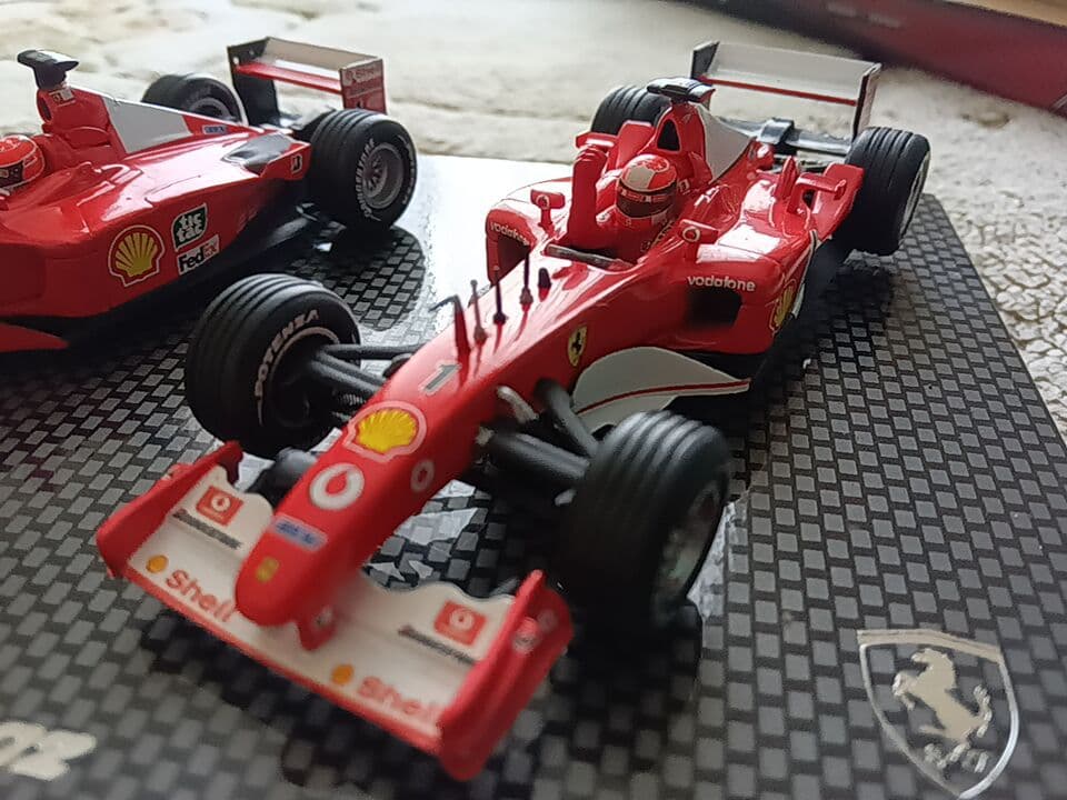 マテル　1/43 フェラーリ　シューマッハチャンピオンセット　F1-2000 他