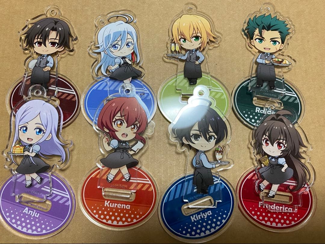 エイティシックス カフェ ミニキャラ アクリルスタンド トレーディング コンプ