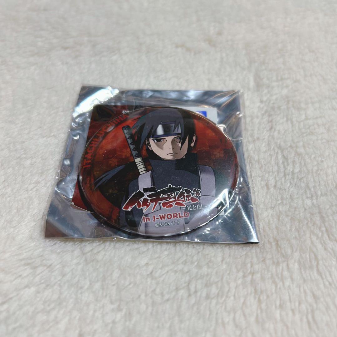 NARUTO ナルト うちはイタチ イタチ真伝 J-World JW 缶バッジ
