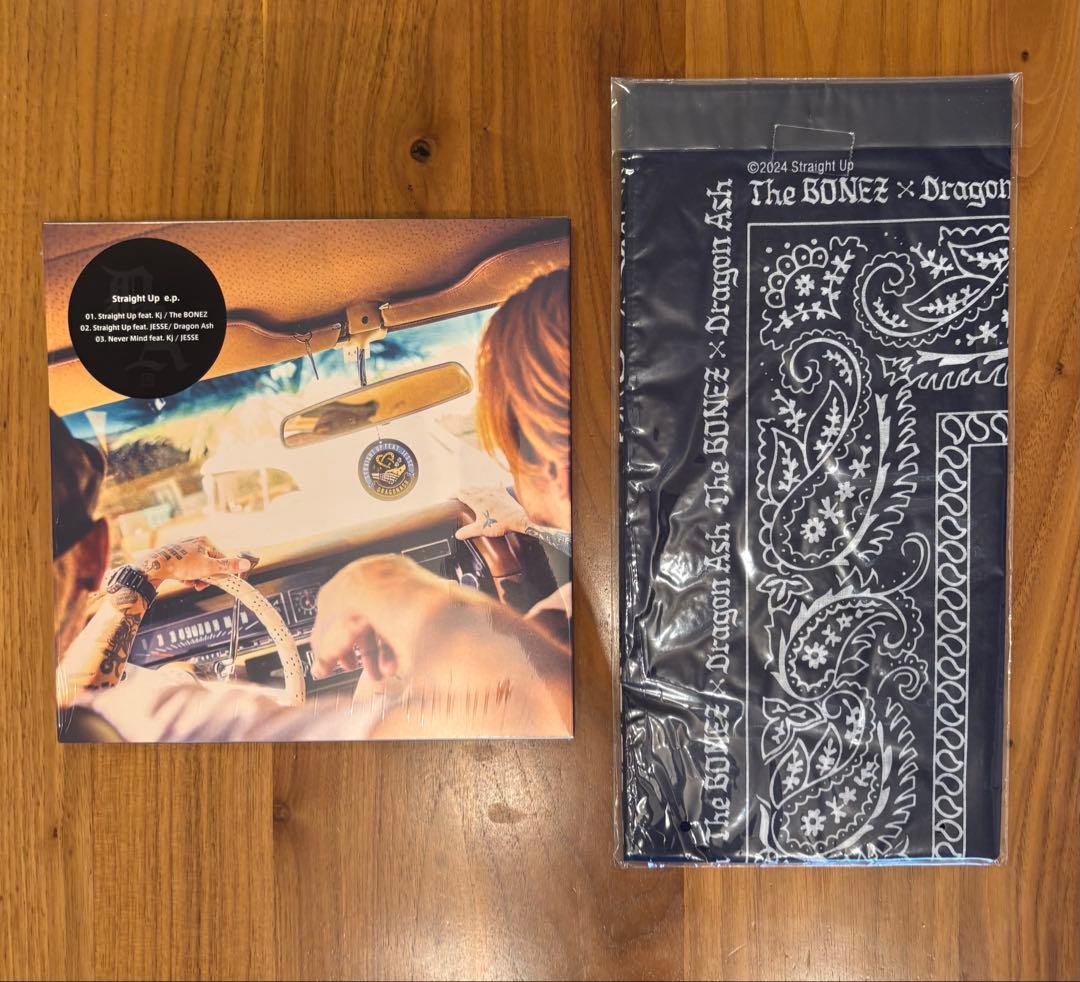 The BONEZ Dragon Ash Straight Up CD未開封