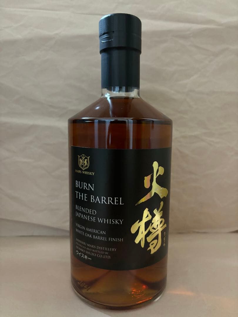 第1弾　マルスウイスキー　火樽　バーンザバレル　40%