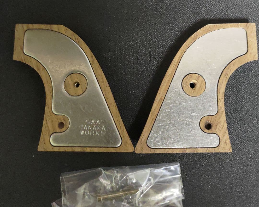 タナカワークス ＋Weight　SAA・ラトルスネーク 木製グリップ