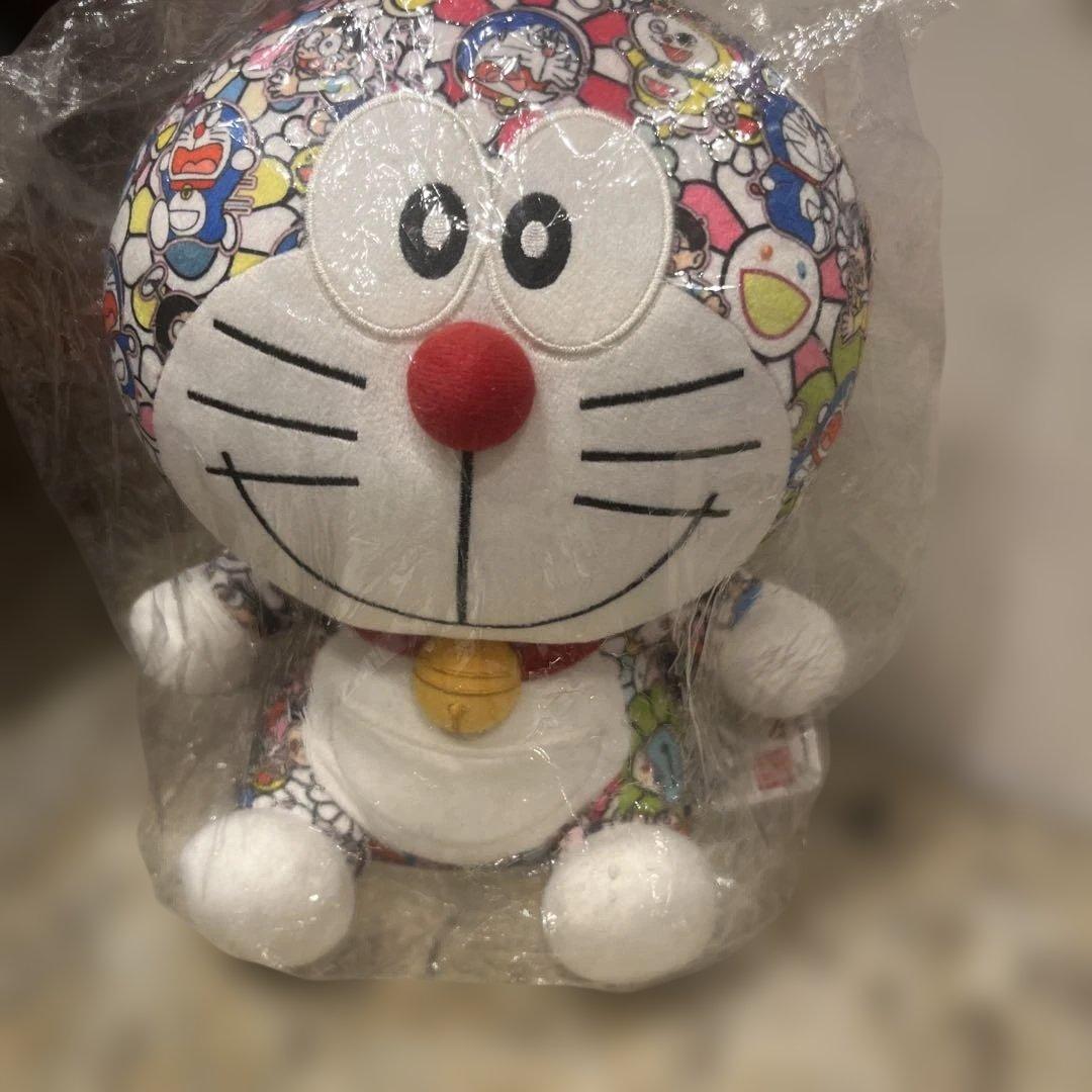 Takashi Murakami ドラえもん ぬいぐるみ カラフル 約30cm
