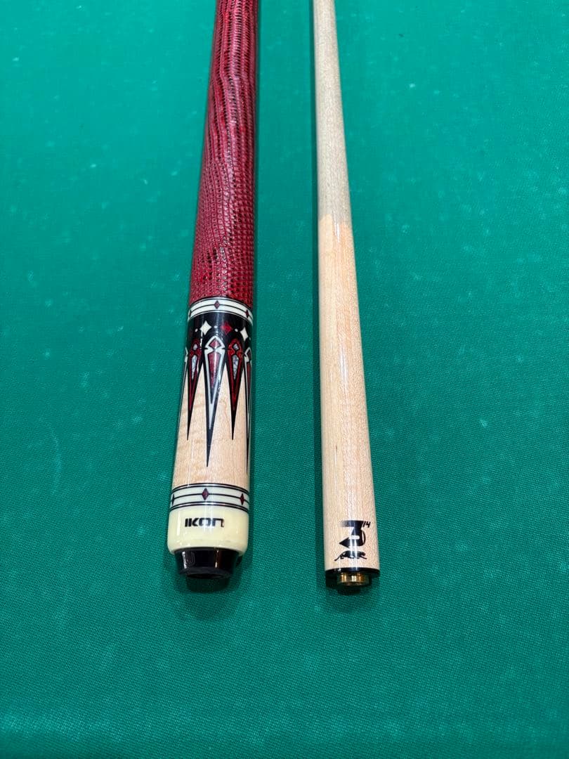 プレデターキューIKON4-3ユニロック　バットのみ&キューケースセット