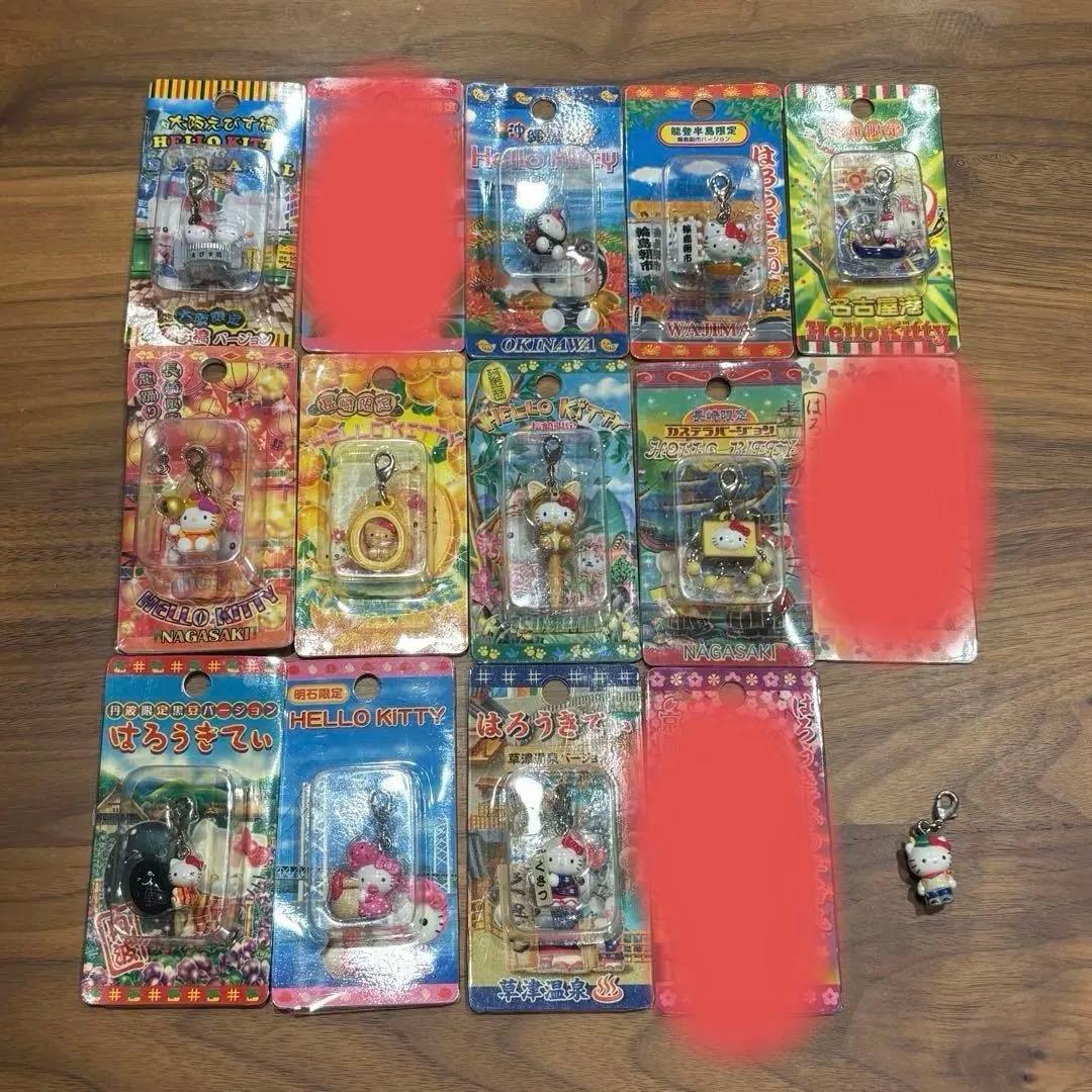 ご当地キティ ジッパーチャーム 12体セット