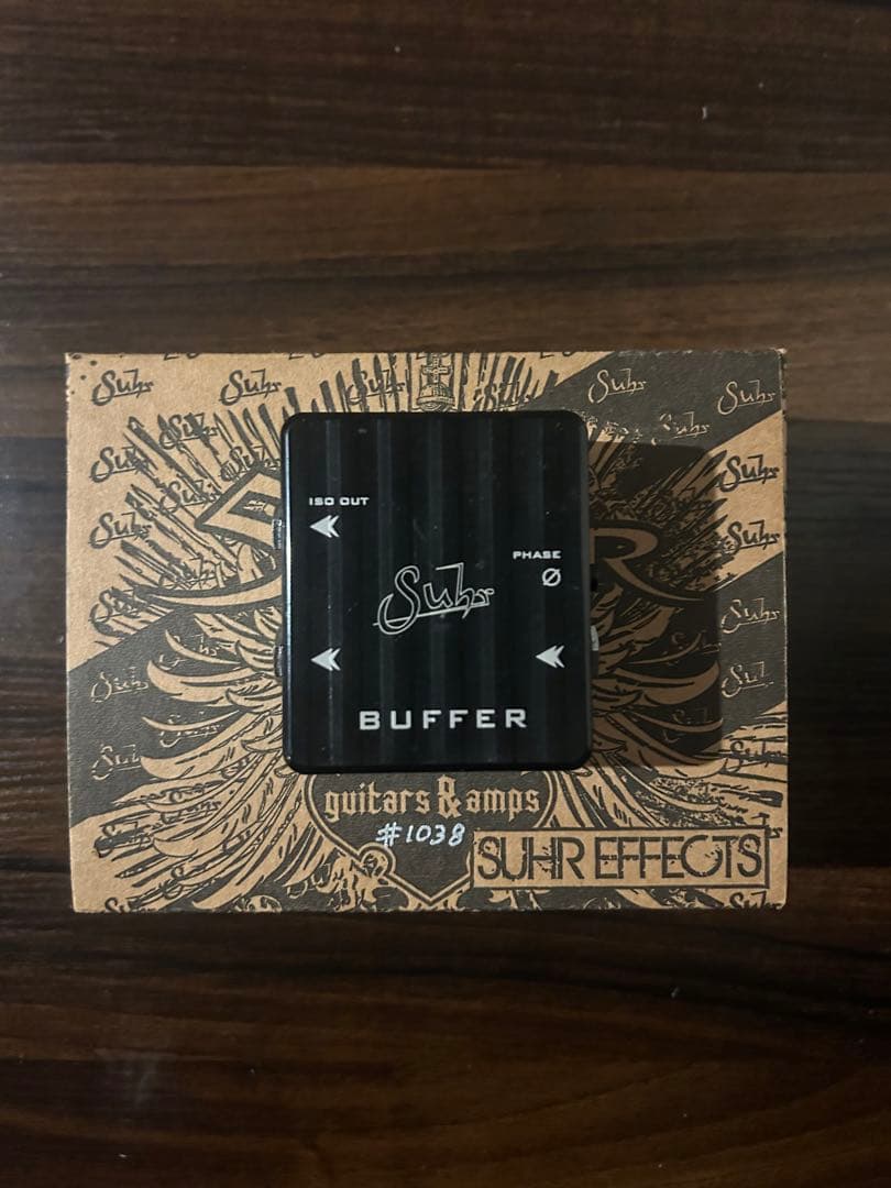 Suhr BUFFER ギターエフェクター　箱あり