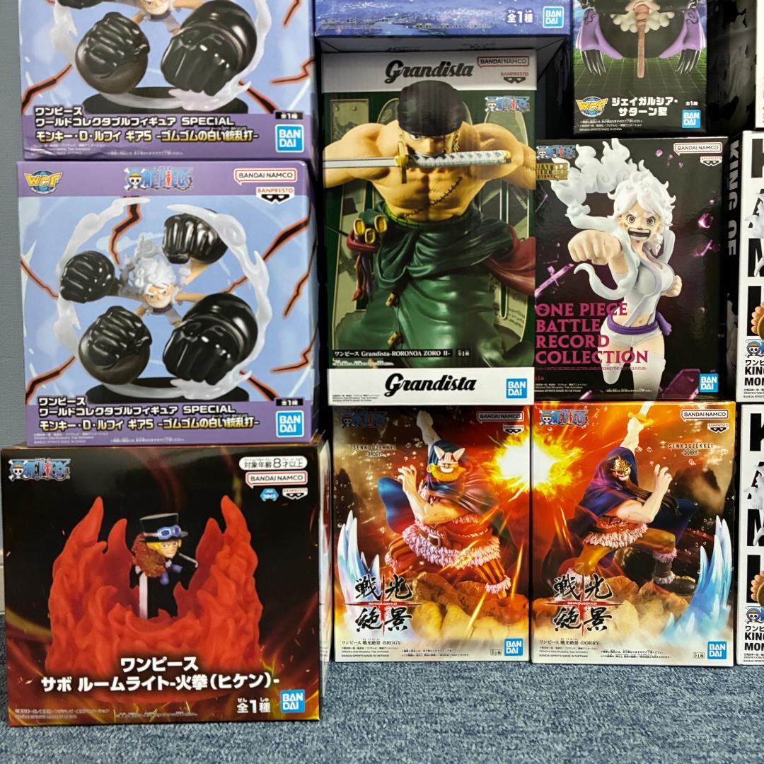 ワンピースフィギュアまとめ売り、キングオブアーティスト、グランディスタ