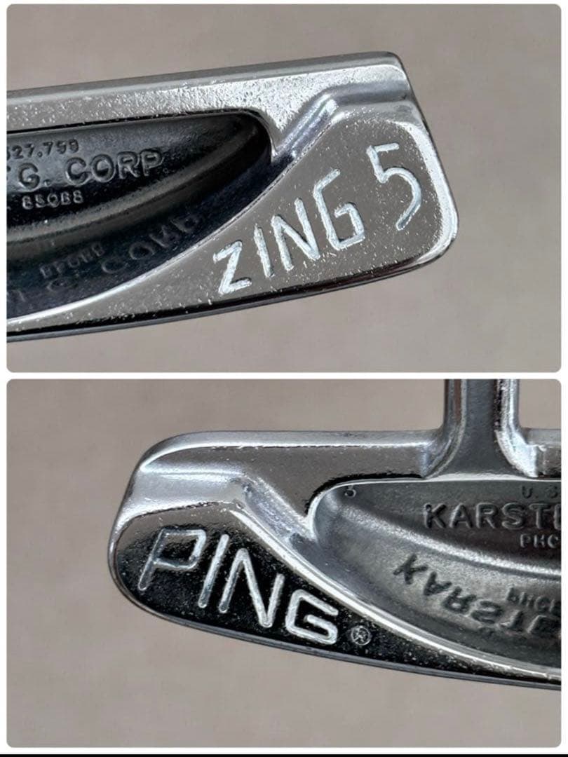 【美品】PING ZING 5 ピン ジング5 パター ANSER ヴィンテージ
