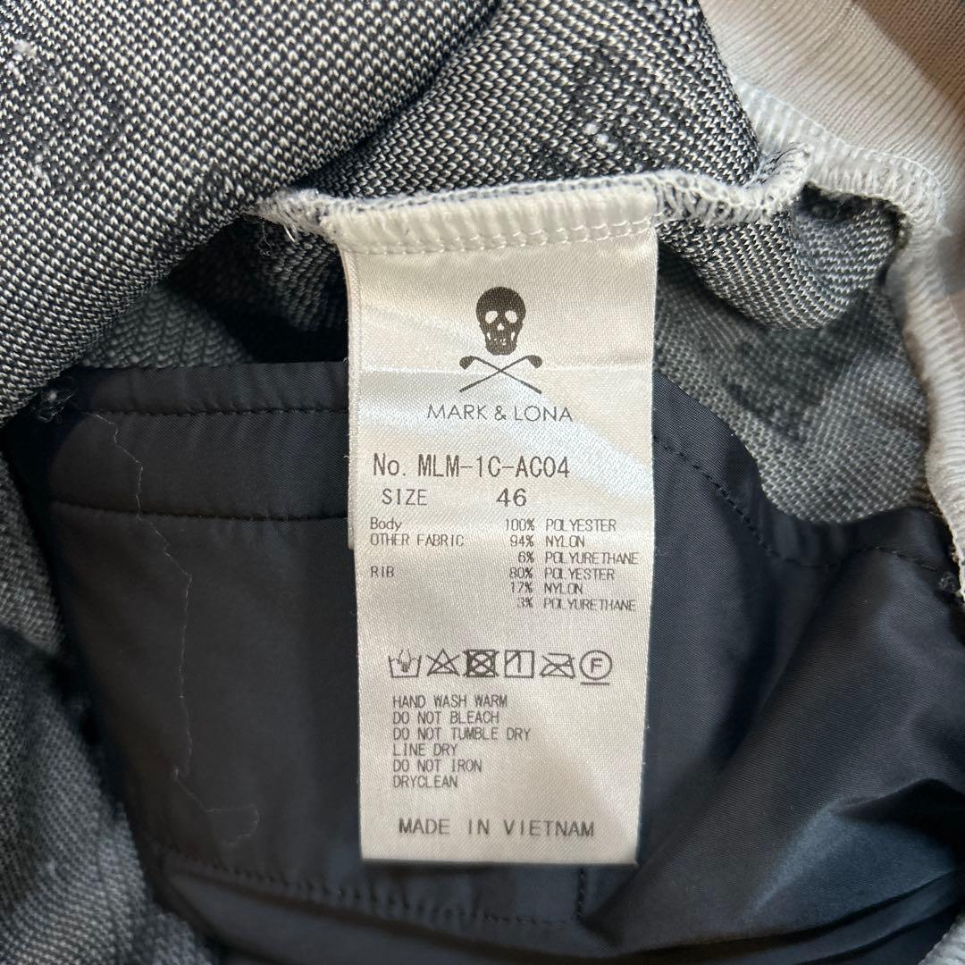 MARK&LONA アウター　グレー/ブラック