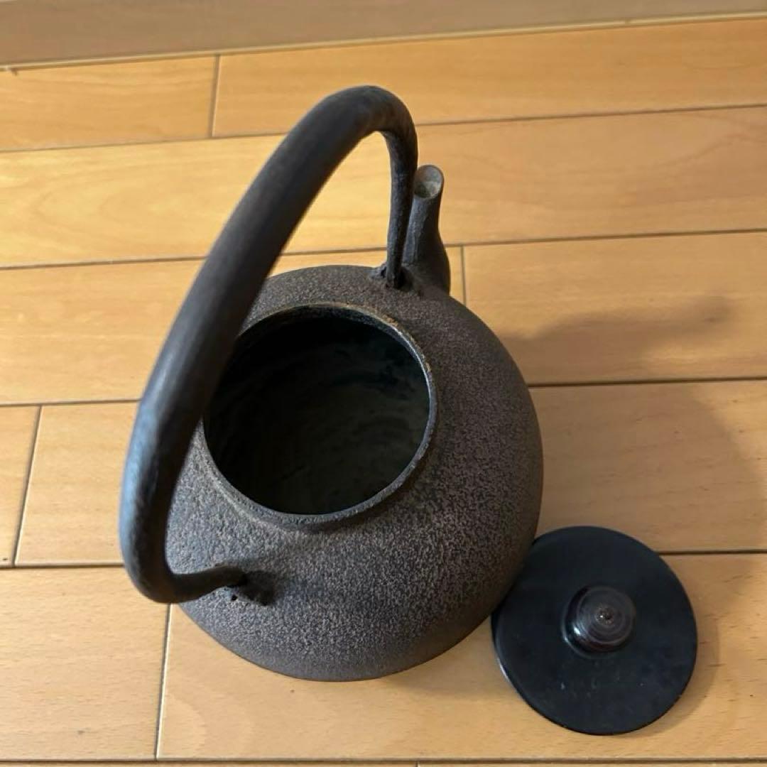 釜師　菊地政光　撫肩　鉄瓶