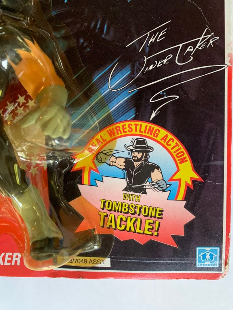 WWE WWF アンダーテイカー フィギュア　ハズブロ