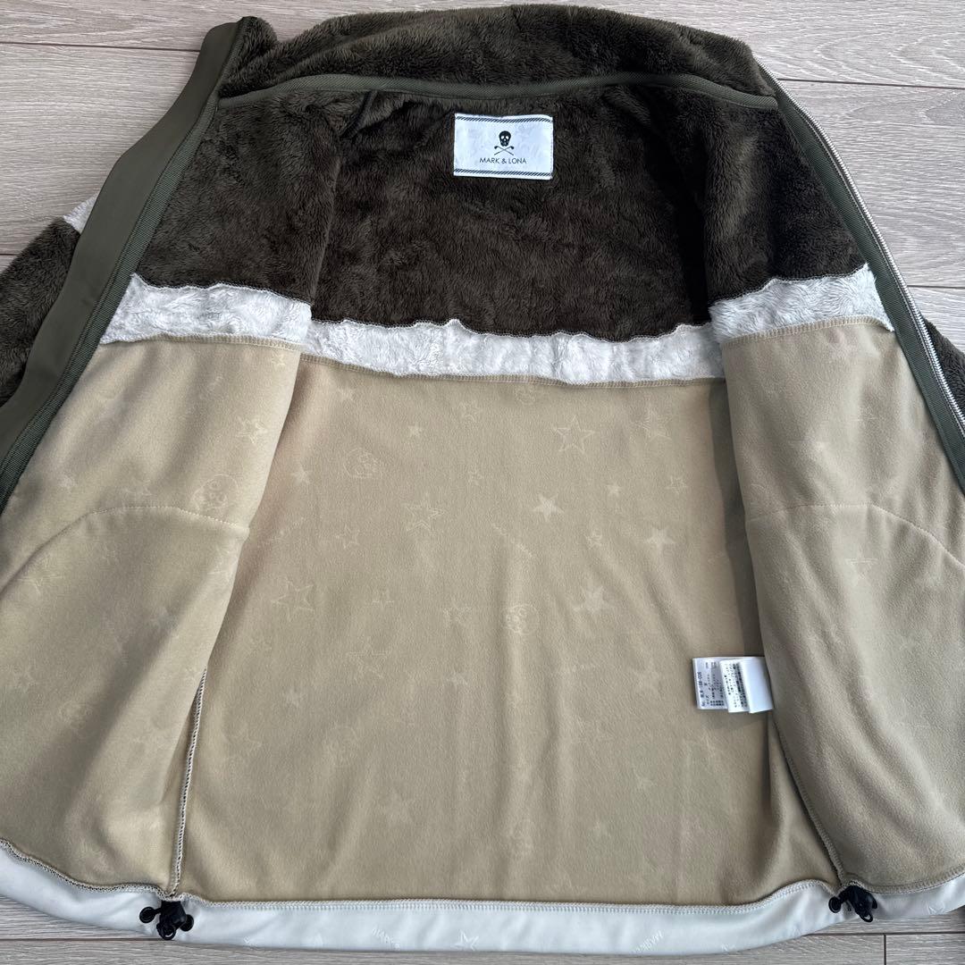 CoCoママ MARK&LONA マークアンドロナ ボアフリースジャケット
