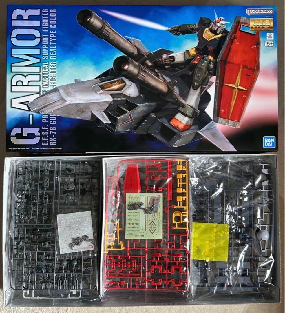 MG 1/100 Gアーマーリアルタイプカラー試作型戦術支援メカ G-ARMOR