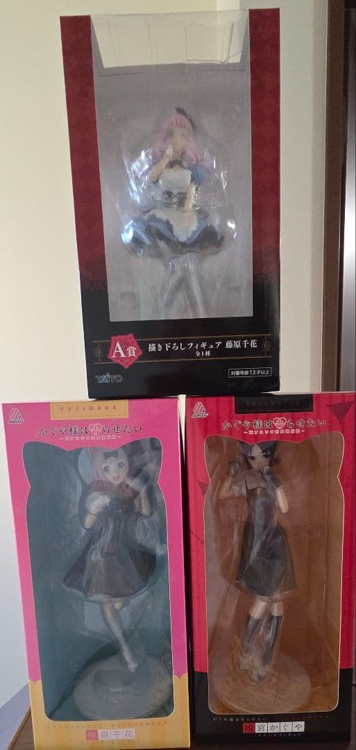 国内正規品 かぐや様は告らせたい四宮かぐや藤原千花1/7スケールフィギュアセット