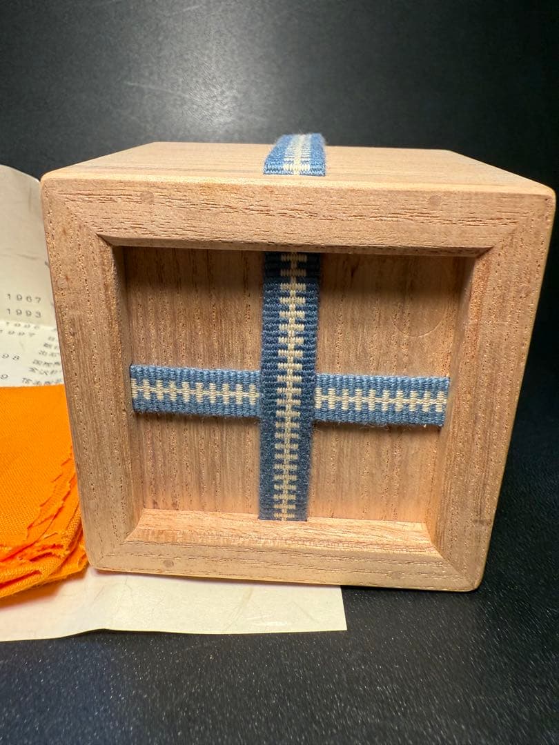 若尾経　金彩ぐい呑　共箱、共布、しおり