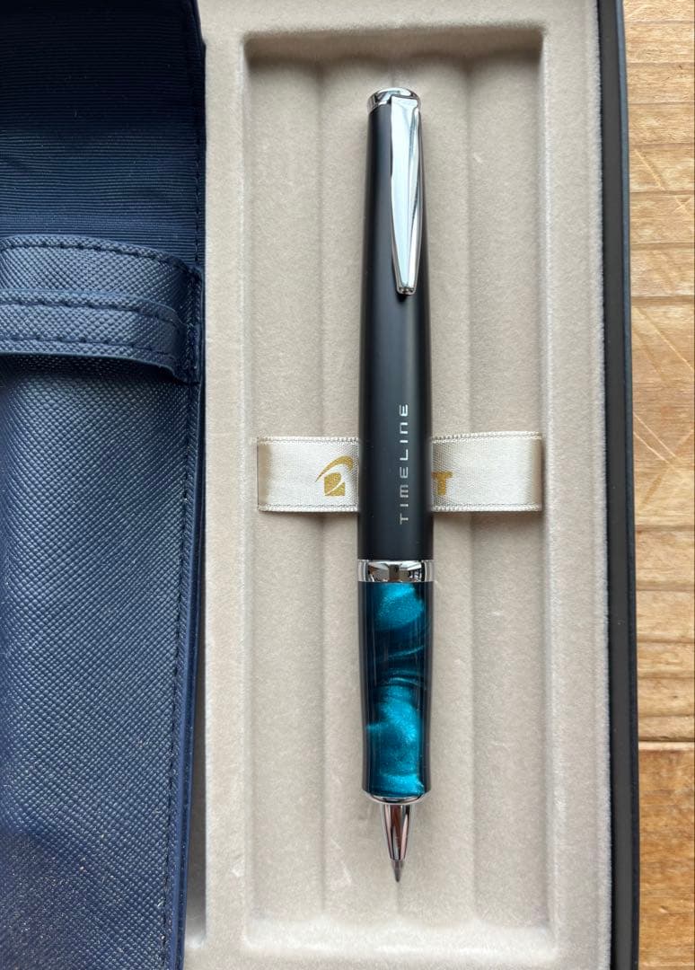 パイロットボールペン　タイムライン　ETERNAL エターナルグリーン