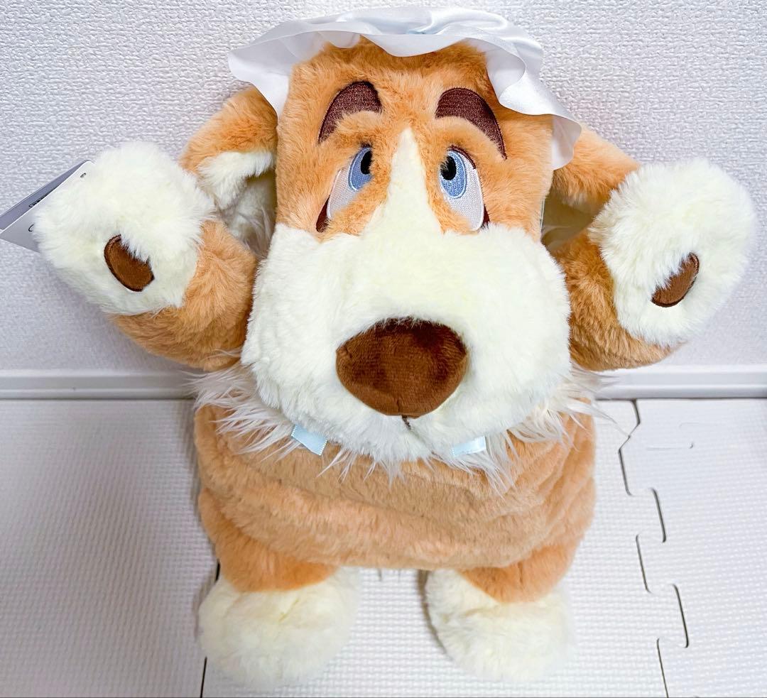 新品未使用 ディズニーストア ピーターパン ナナ 湯たんぽ ぬいぐるみ タグ付き