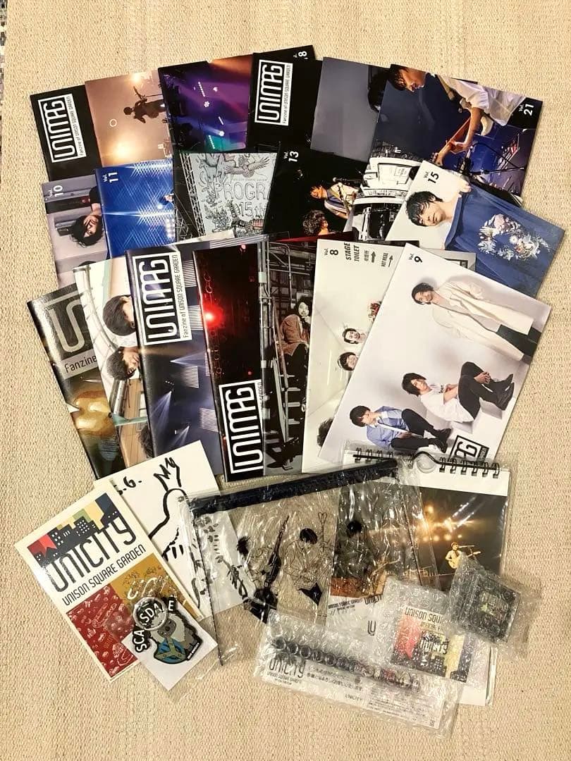 UNISON SQUARE GARDEN 会報 まとめ売りUNICITY