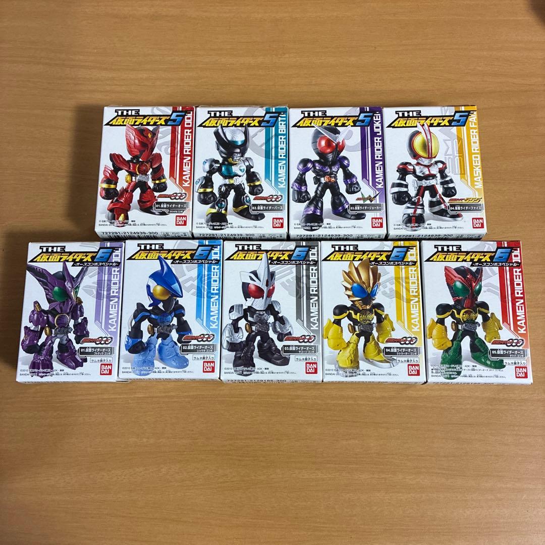 THE 仮面ライダーズ 91個 フルコンプセット