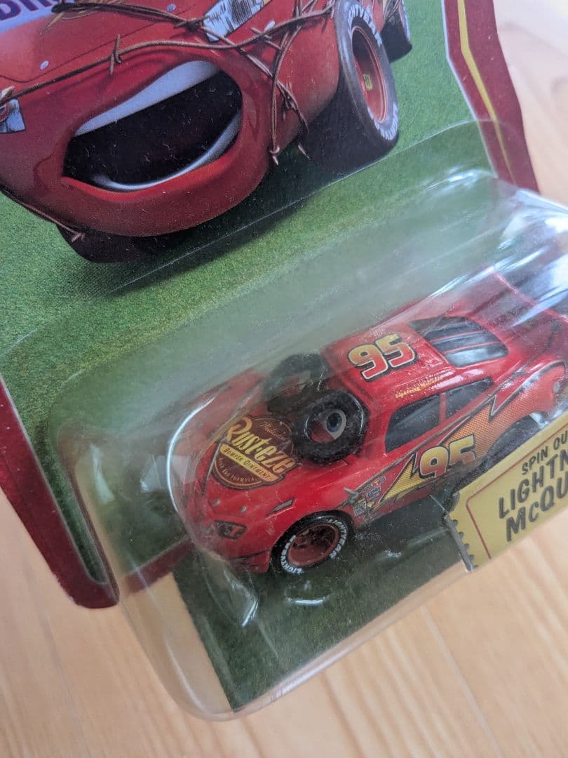 デットストック！マテル　 スピンアウト ライトニング・マックイーン ミニカー