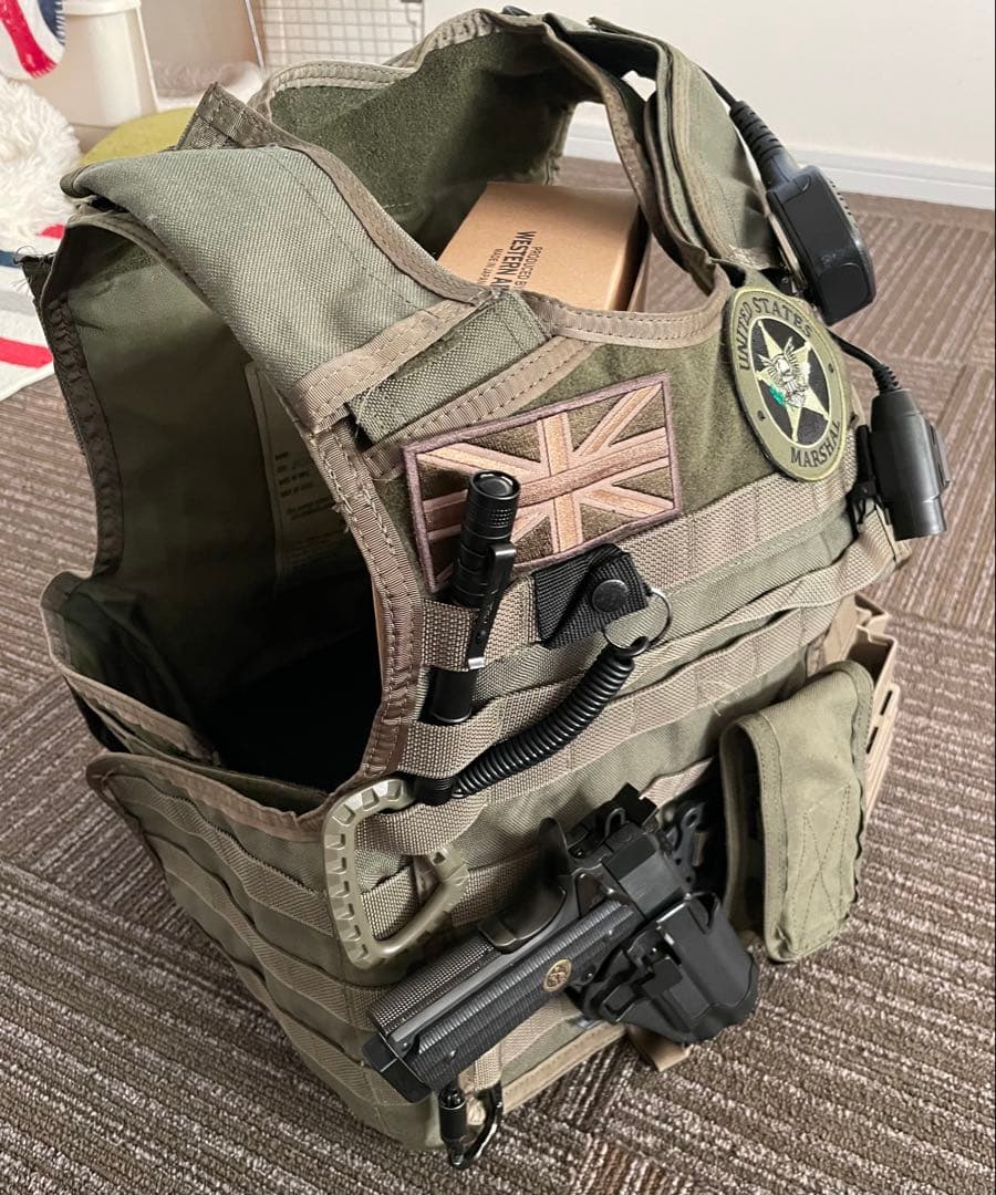 MSA PARACLETEタクティカルベスト　実物 アクセサリー多数