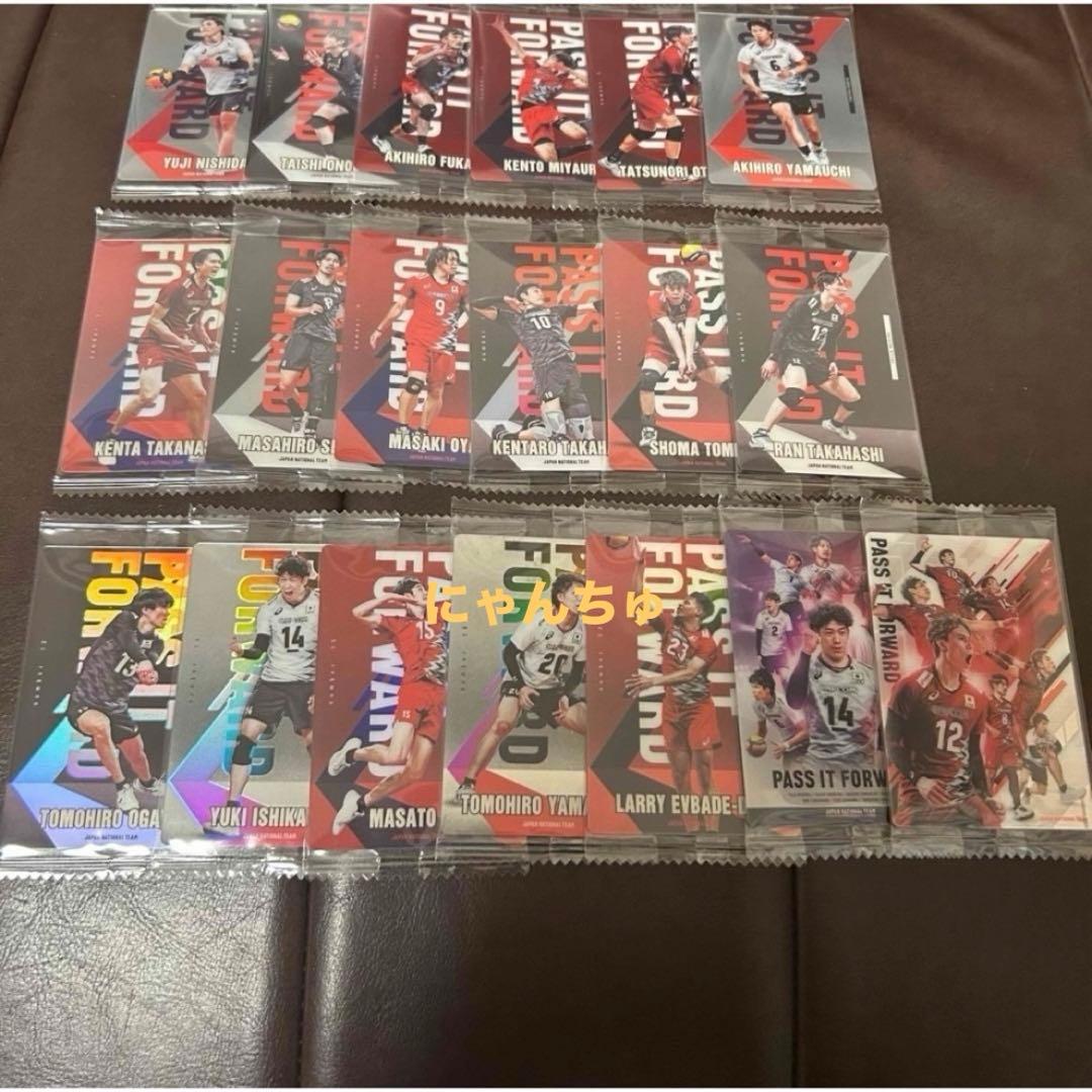 JAPAN NATIONAL VOLLEYBALL TEAM ツインウエハース