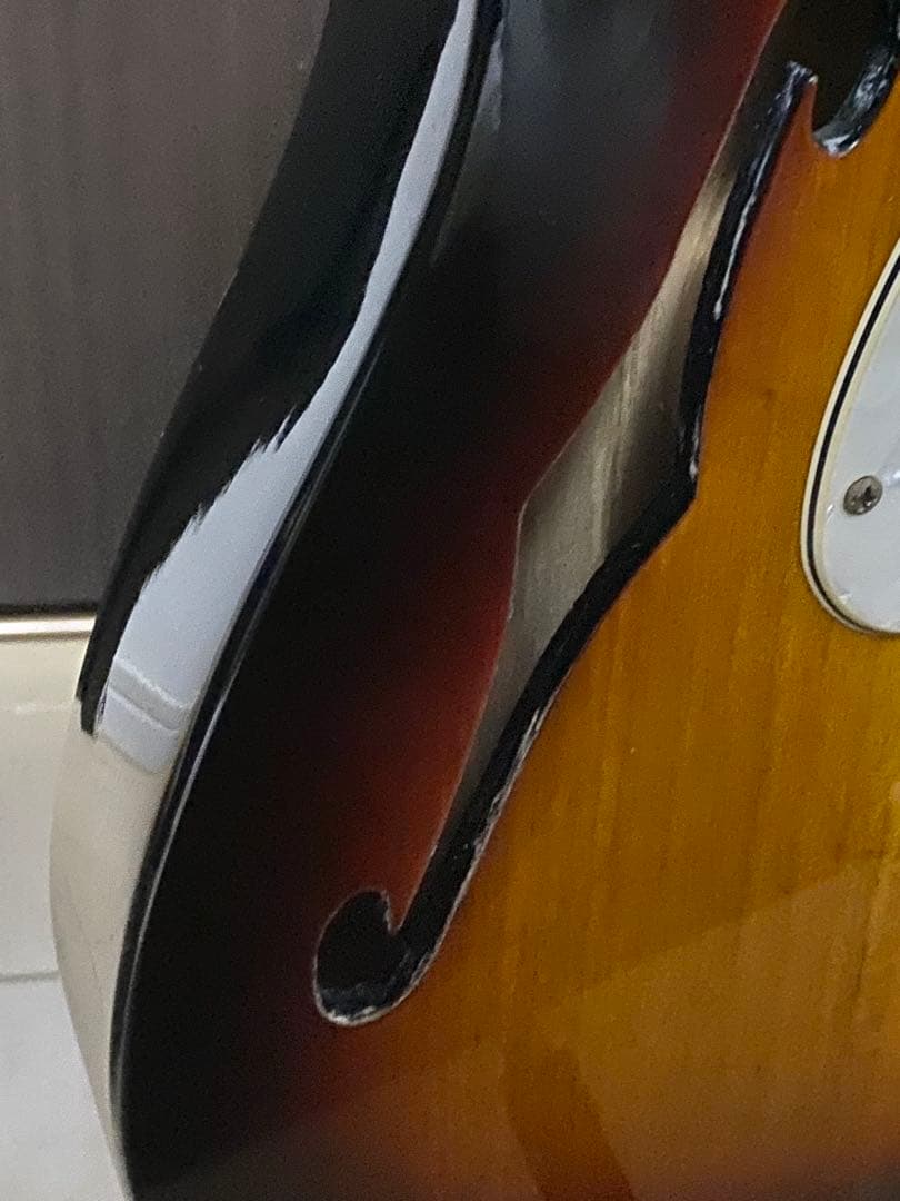 よう様Fender Mex Telecaster Thinline サンバースト