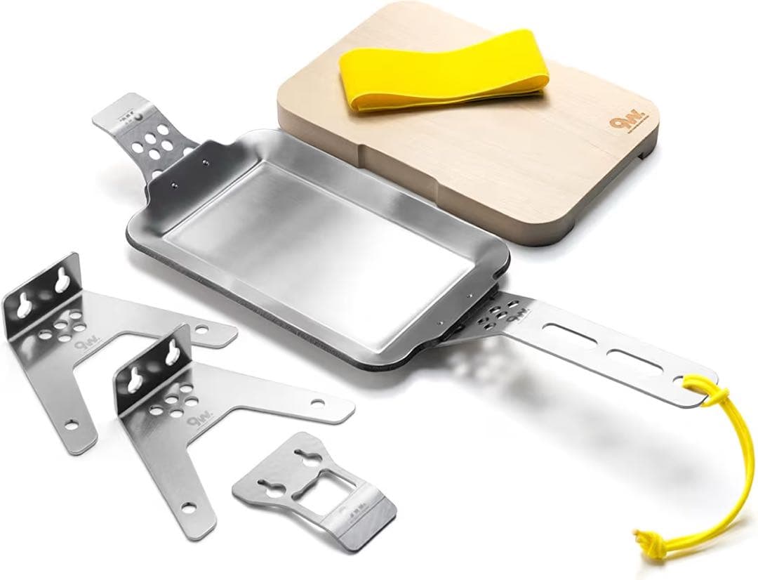 【新品未使用】　9w.（クオウ）　モジュラーグリルプレート コンプリートセット