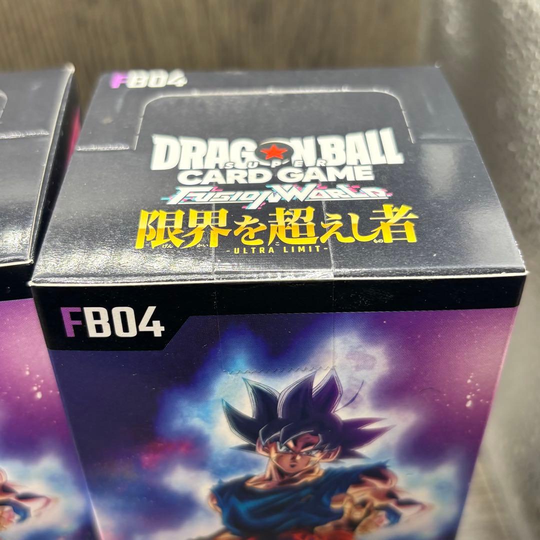 ドラゴンボール フュージョンワールド テープ付き未開封BOX 9個