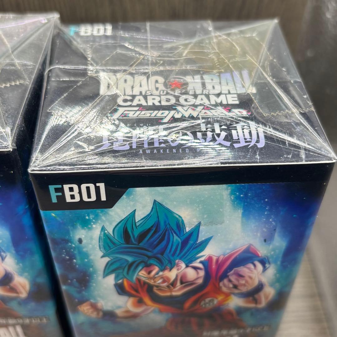 ドラゴンボール フュージョンワールド テープ付き未開封BOX 9個