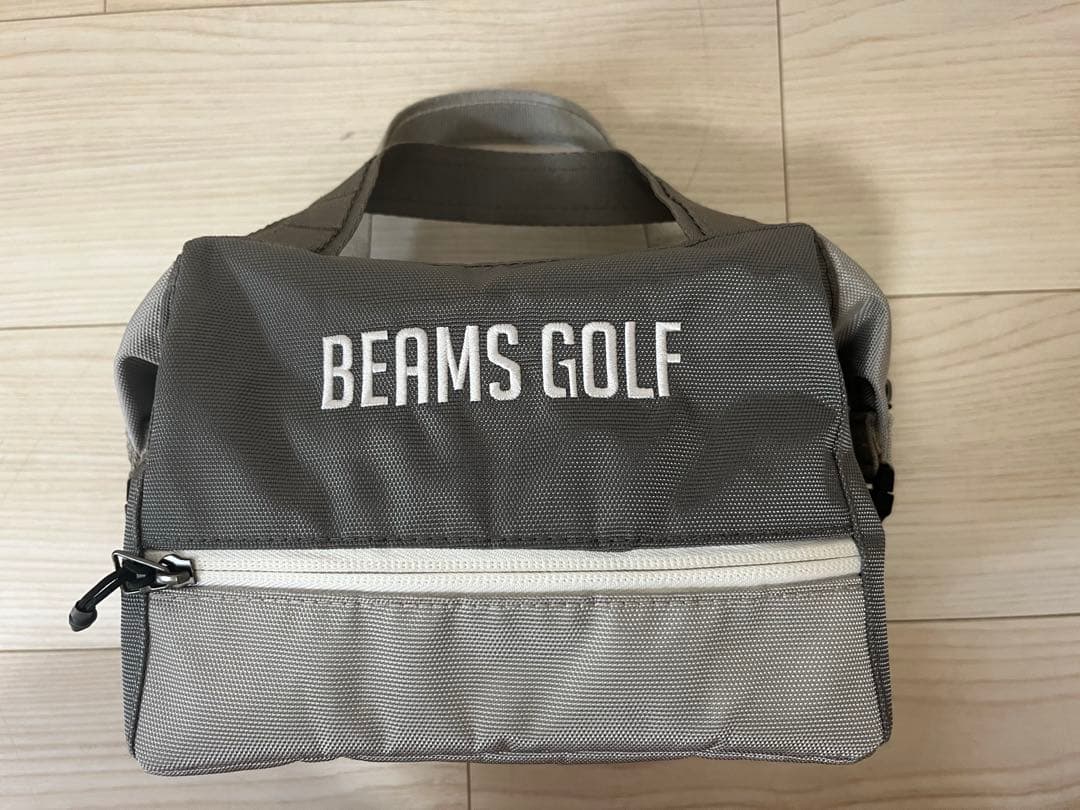値下 BEAMS GOLF カートバッグ（保冷保温）グレー レア 人気 ビームス