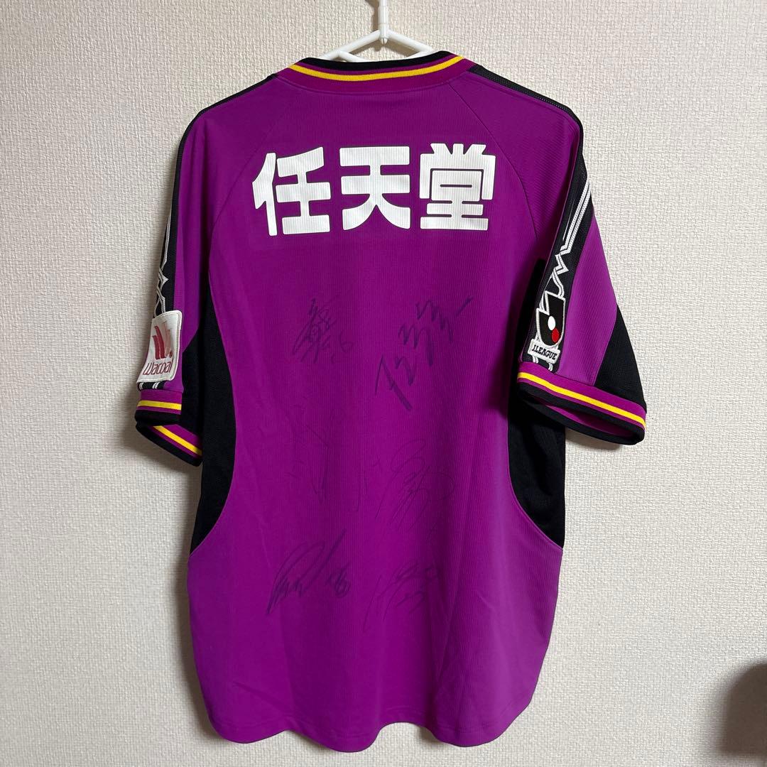 京都パープルサンガ　京都サンガ　サイン込み　　　03-04 Mサイズユニフォーム