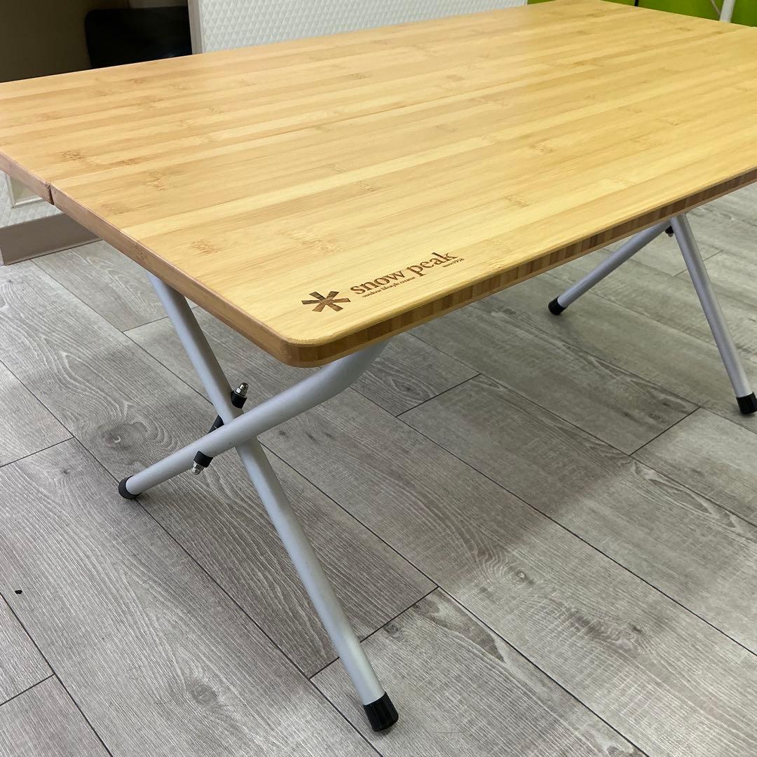 peak ワンアクションローテーブル竹