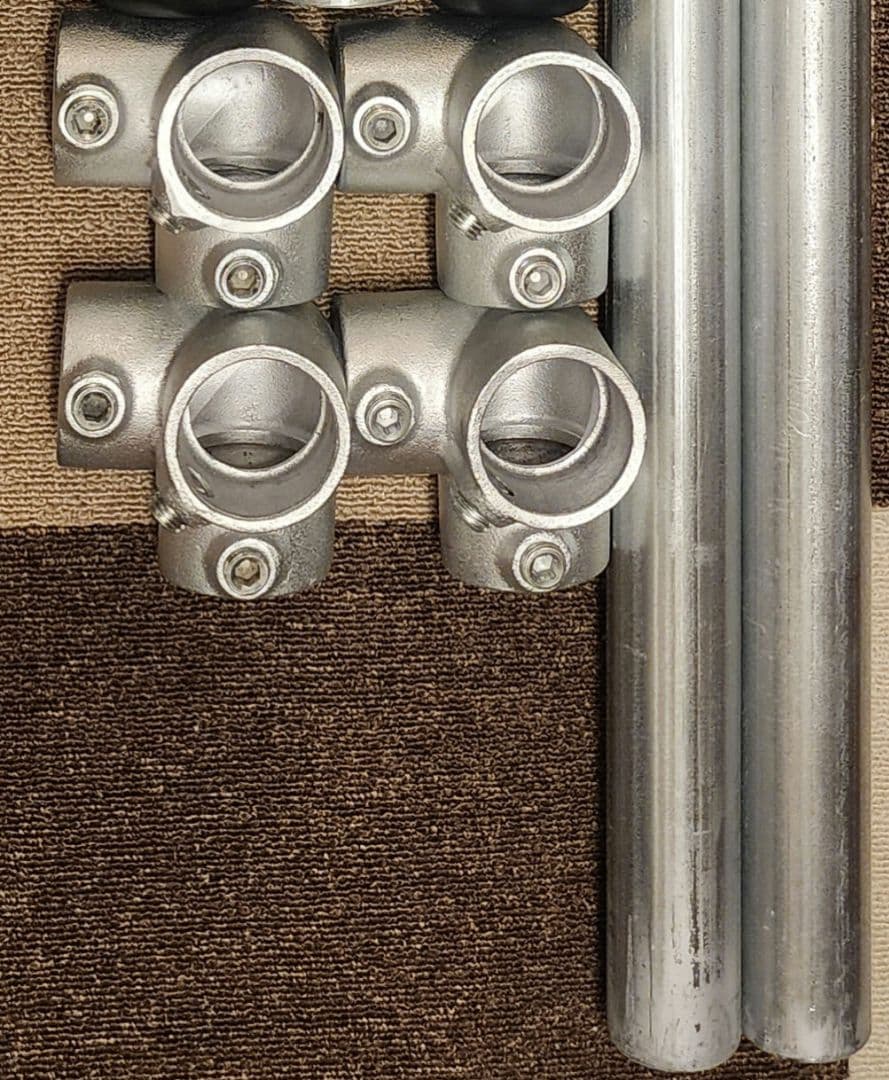 最終値下げ　パルクールバー　1m足30cm×２セット　レンチつき