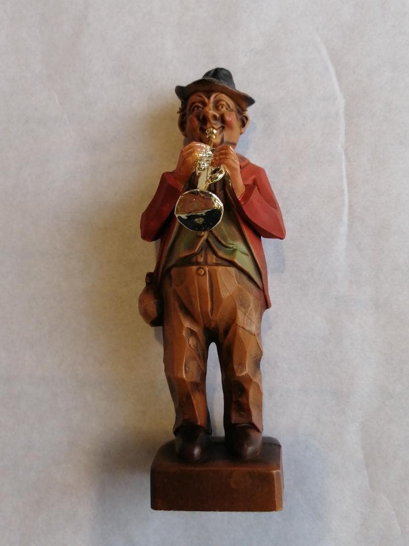 ヴィンテージ　木堀風人形　West Germany　4体セット